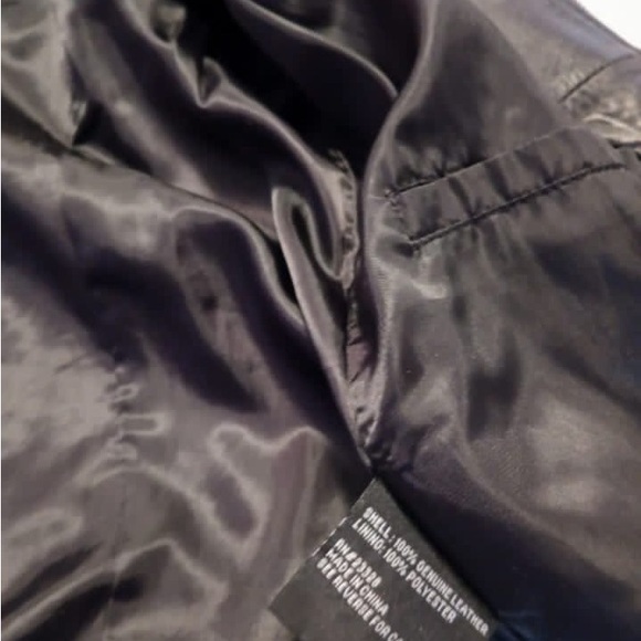 Woman’s Classic Genuine Leather Jacket Pritti by Kristen Blake - Picture 4 of 7